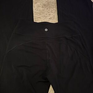 Lululemon black flared pant